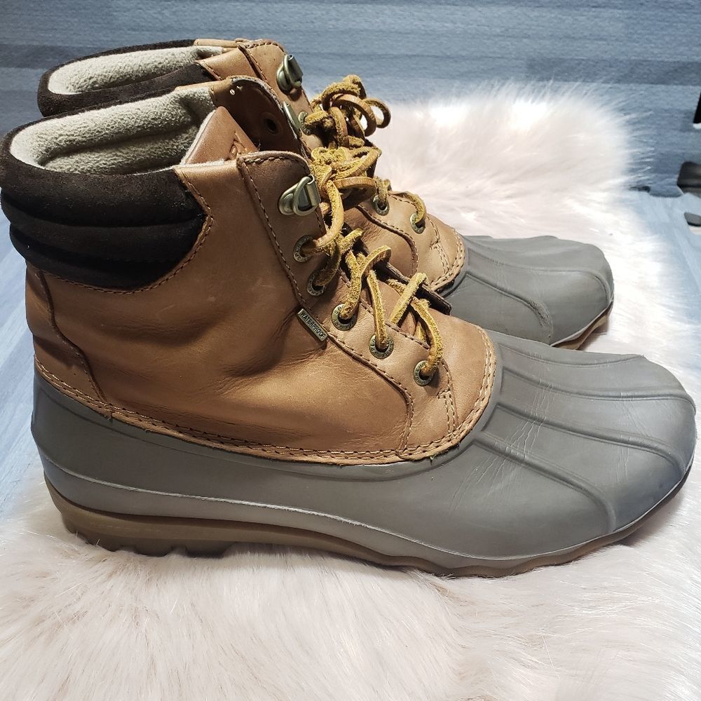 Sperry top sider avenue duck tan Men's boots